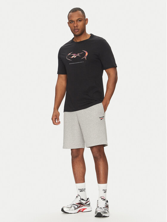 Reebok Reebok T-krekls 100218818 Melns Regular Fit