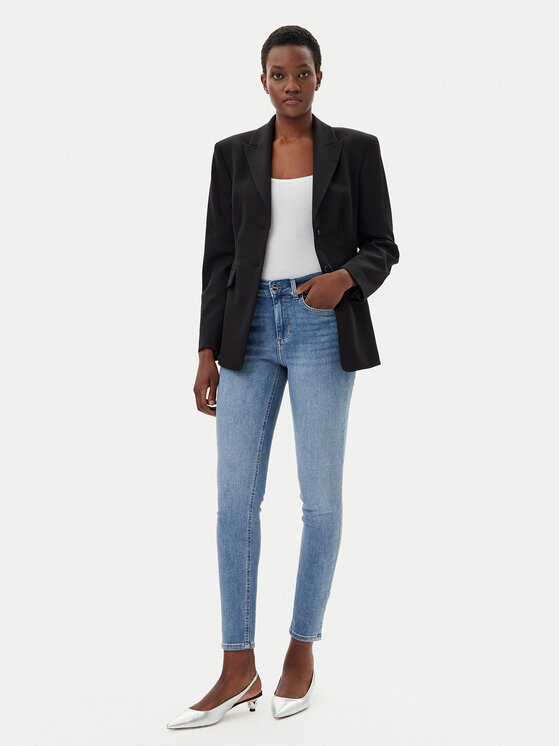 Liu Jo Liu Jo Traperice UA5013 D4615 Plava Skinny Fit