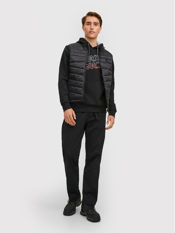 Jack&Jones Jack&Jones Γιλέκο Hero 12211790 Μαύρο Regular Fit