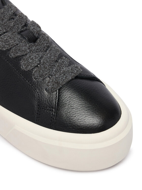 Calvin Klein Calvin Klein Sneakers Flatform Laceup Lth Wl HW0HW03229 Negru