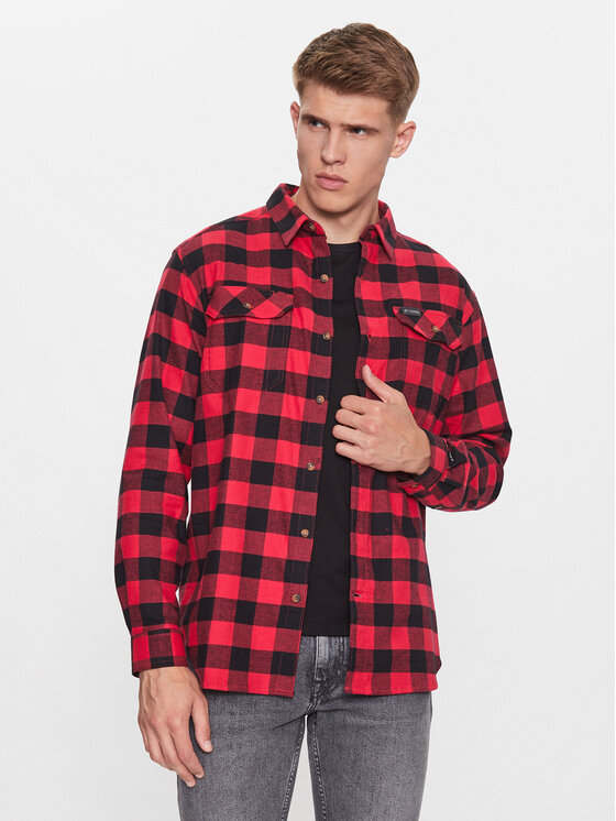 Columbia Columbia Marškiniai Flare Gun™ Stretch Flannel Raudona Regular Fit