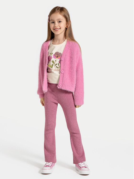 Coccodrillo Coccodrillo Kardiganas ZC4172201MGK Rožinė Regular Fit
