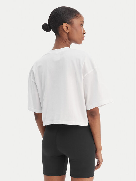 Reebok Reebok Póló Reebok x Ewa Chodakowska RK25612CCW Fehér Relaxed Fit