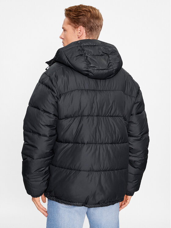 Columbia Columbia Žieminė striukė Pike Lake™ II Hooded Jacket Juoda Regular Fit