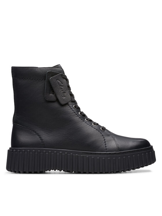 Clarks Clarks Čizme Torhill Rise 26173870 Crna