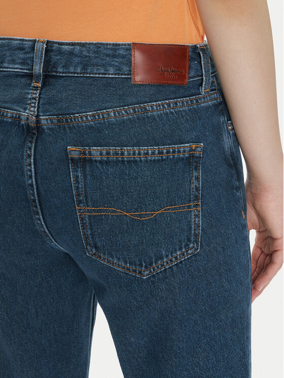 Pepe Jeans Pepe Jeans Jeansy PL204591 Modrá Tapered Fit