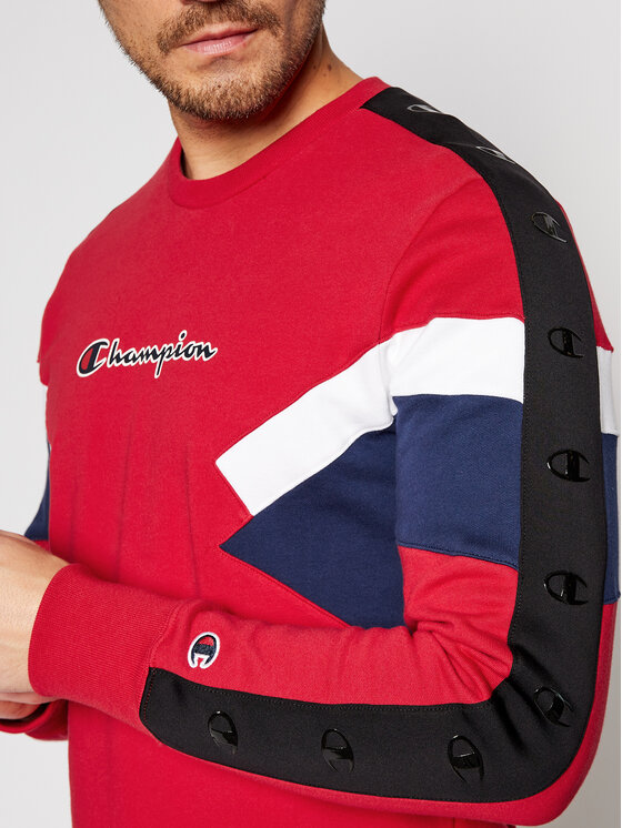 Champion Sweatshirt Colour Block Insert 214786 Multicolore Regular Fit