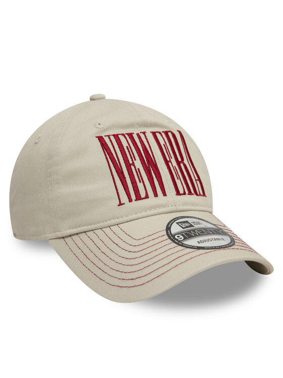 New Era New Era Șapcă Wordmark 9TWENTY 60595444 Bej