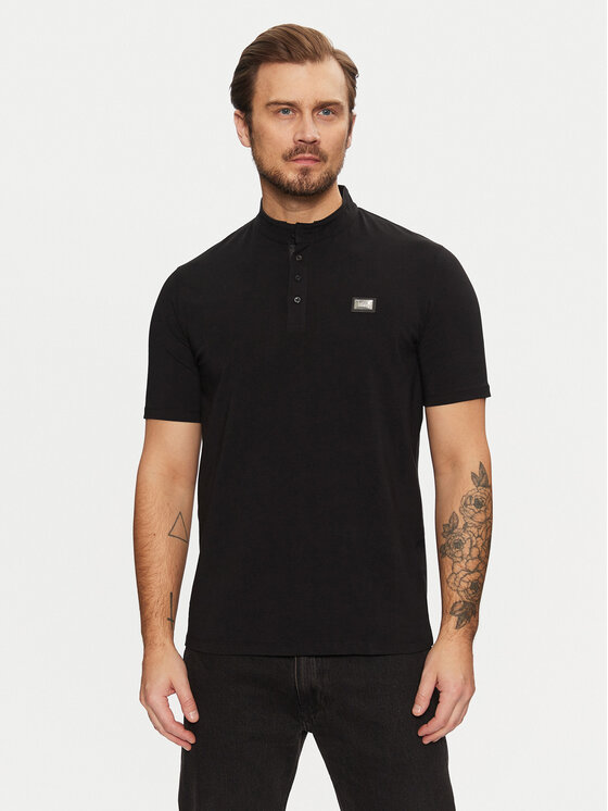 Poloshirt KARL LAGERFELD, Größe XXL Schwarz 745089 551221