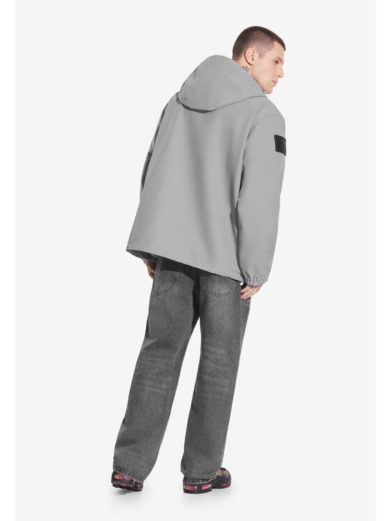PROSTO. PROSTO. Kurtka zimowa Cargo Szary Regular Fit