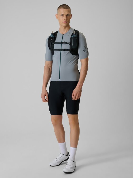 4F 4F Szorty rowerowe 4FRSS26TFSHM1729-20S Czarny Slim Fit