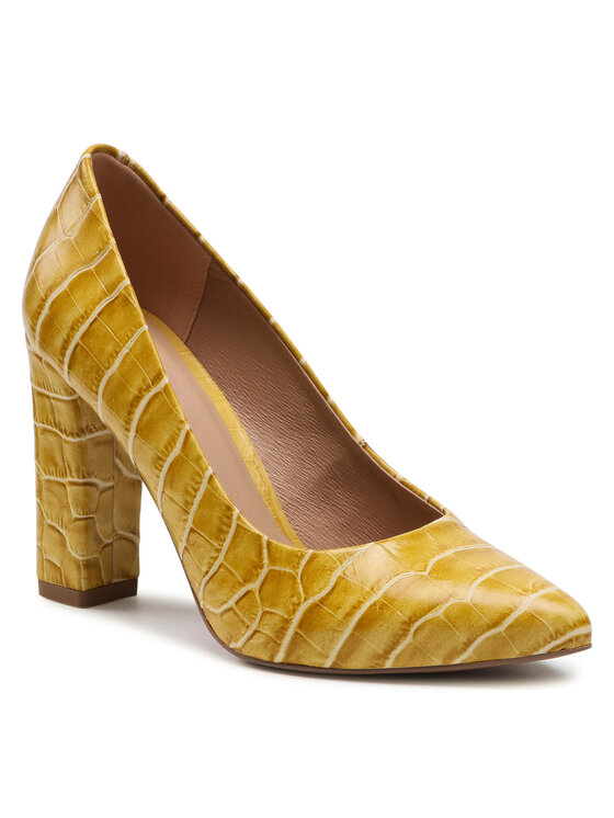 Scarpe basse 35042-58 Giallo
