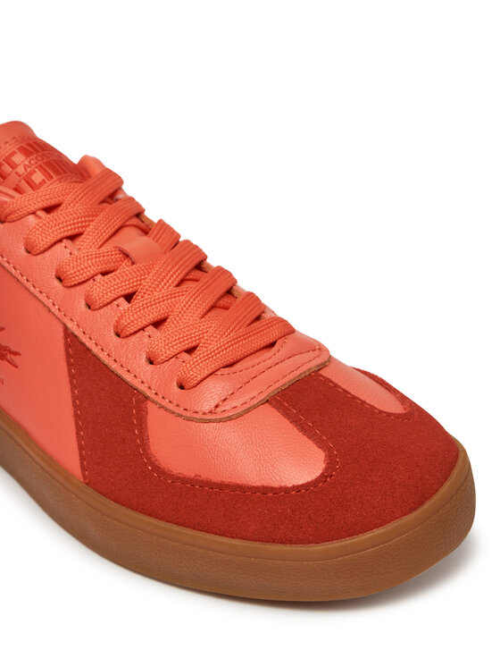 Lacoste Lacoste Sneakersy Baseshot 7-49SFA0030 Pomarańczowy