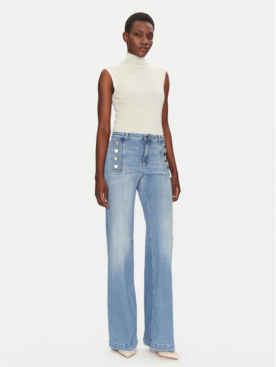 ViCOLO ViCOLO Džínsy DD5079 Modrá Regular Fit