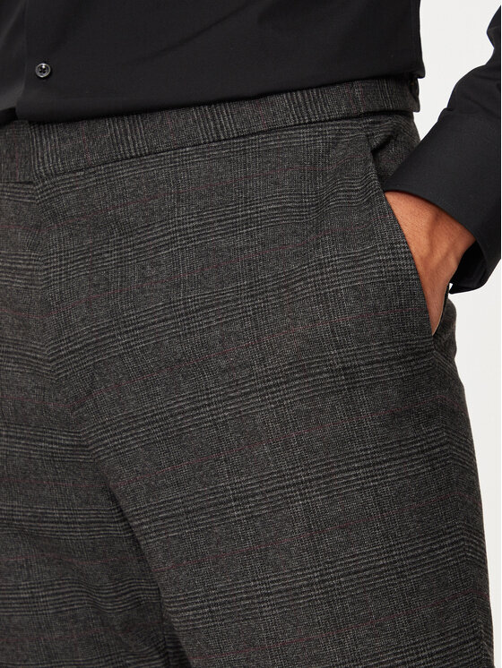 HUGO Hugo Kostiumas Henry/Getlin 50528361 Pilka Slim Fit