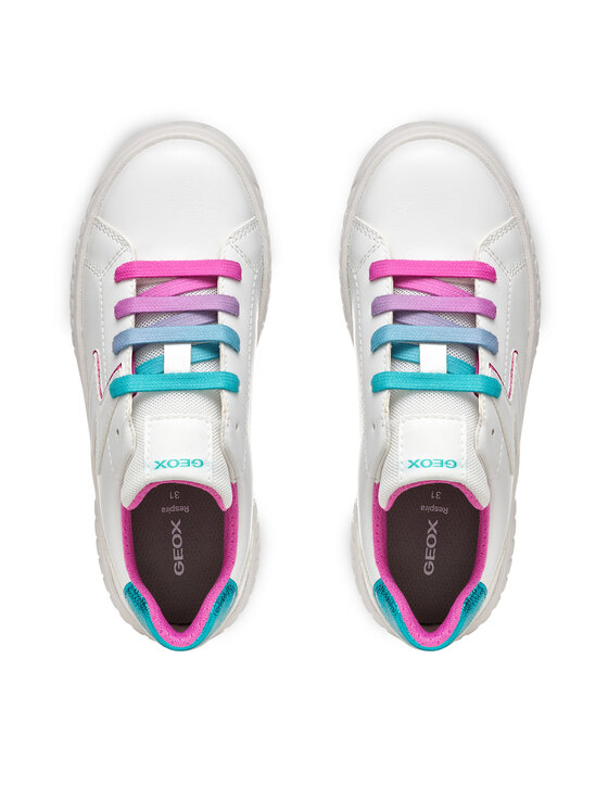 Geox Geox Sneakers Mikiroshi J45DVA 0BCBN C0653 S Alb