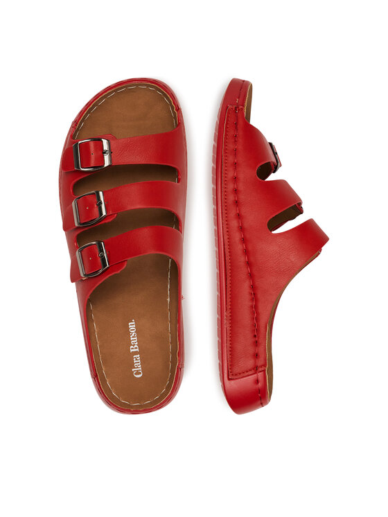 Clara Barson Clara Barson Papucs WFA3730-1 Piros