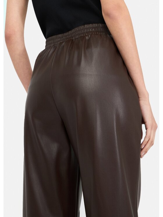 Liu Jo Liu Jo Pantaloni di tessuto MF5069E062490915 Marrone Regular Fit