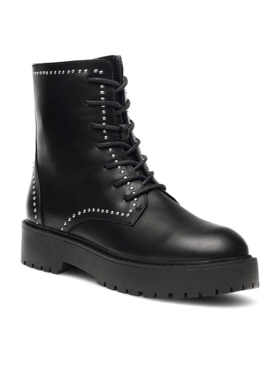 DeeZee DeeZee Botine BEULAH H18638-3A Negru
