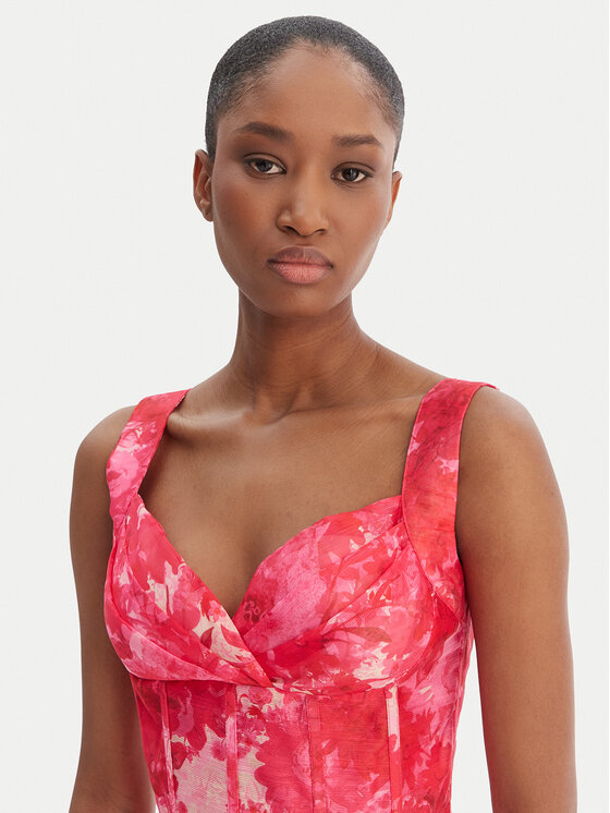 Fracomina Fracomina Top FR25ST2024W775U6 Růžová Slim Fit