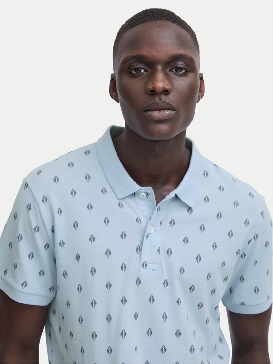 Blend Blend Polokošile 20716475 Světle modrá Regular Fit