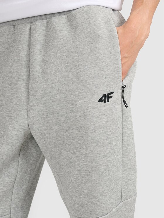 4F 4F Pantaloni da tuta 4FRMM00TTROM1623-27M Grigio Jogger Fit