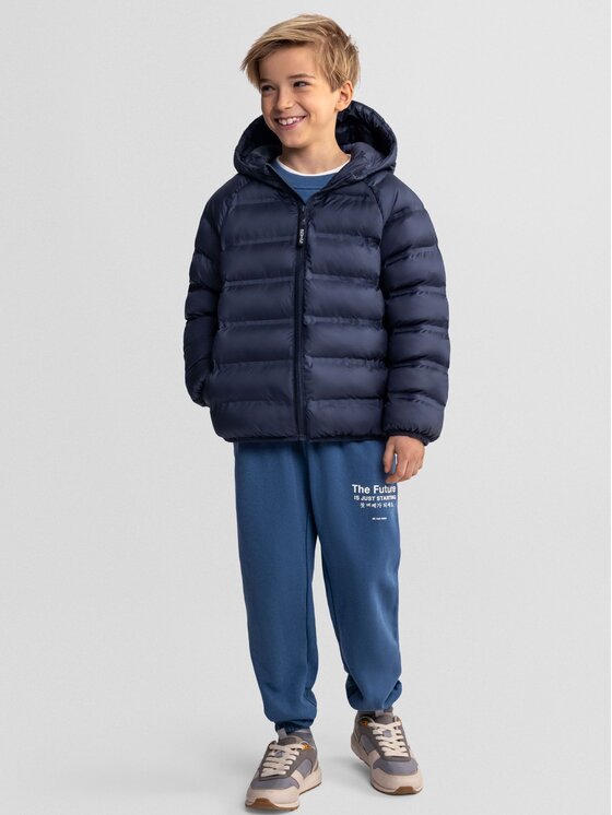 minoti minoti Kurtka przejściowa 29COAT256 Granatowy Regular Fit