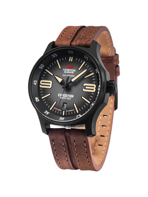 Vostok Europe Vostok Europe Zegarek YN55-592C554 Brązowy