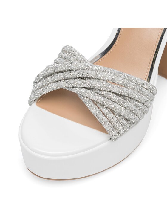 Nine West Nine West Sandały WFA2736-1 Biały