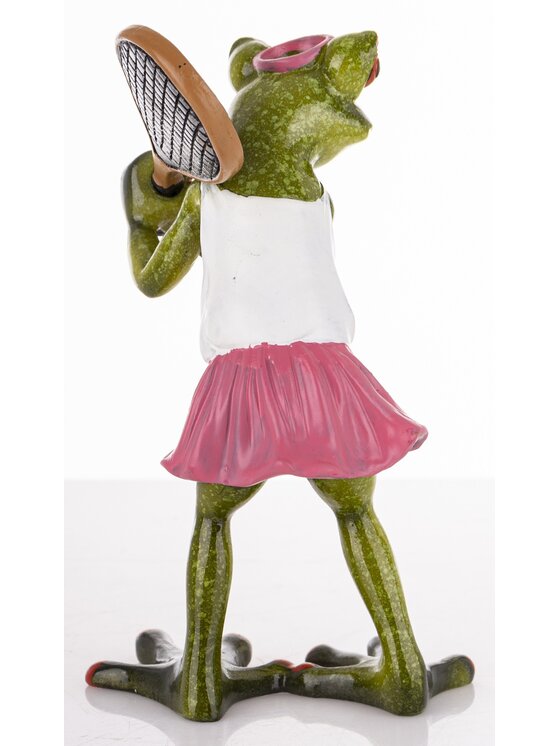 MIAhome MIAhome Figurka żabka FROGG tenisistka Zielony