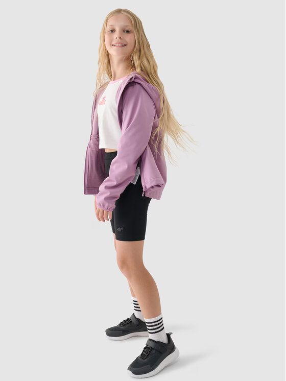 4F 4F Softshellová bunda 4FJWAW24TSOFF261-54S Ružová Regular Fit