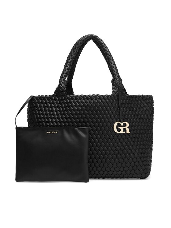 Borsa Donna Enola Tassle In Poliuretano Nero - Stile Rock, Basic E Gothic - Banned Alternative