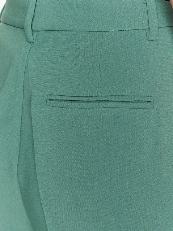 Bruuns Bazaar Bruuns Bazaar Штани з тканини Cindy Dagny BBW2393 Зелений Regular Fit