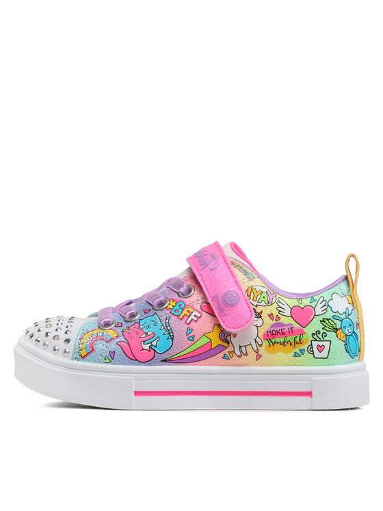 Skechers Skechers Tossud Twinkle Sparks - BFF Magic 314786L Värviline
