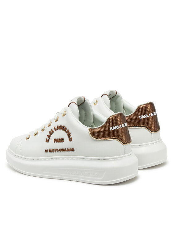 KARL LAGERFELD KARL LAGERFELD Sneakersy Kapri KL62539M Biały