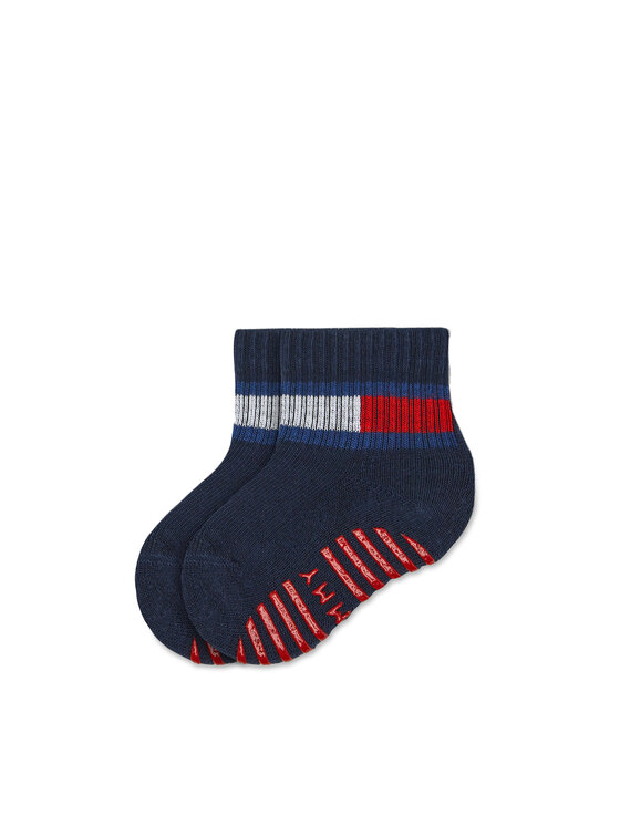 Tommy Hilfiger Tommy Hilfiger Dlhé ponožky 701226500 Tmavomodrá