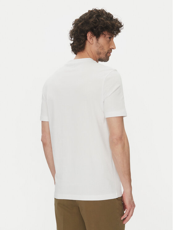 BOSS BOSS Marškinėliai C-Thompson 13 50536763 Balta Regular Fit