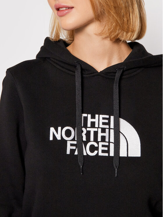 The North Face The North Face Džemperis ar kapuci Drew Peak Pull NF0A55EC Melns Regular Fit