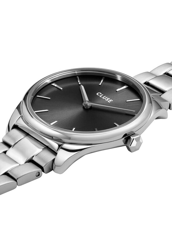 Cluse Cluse Hodinky Feroce Petite CW11202 Stříbrná