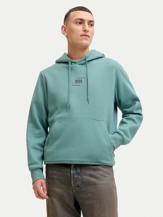 Jack & Jones Bluză Corp 12268422 Albastru Regular Fit