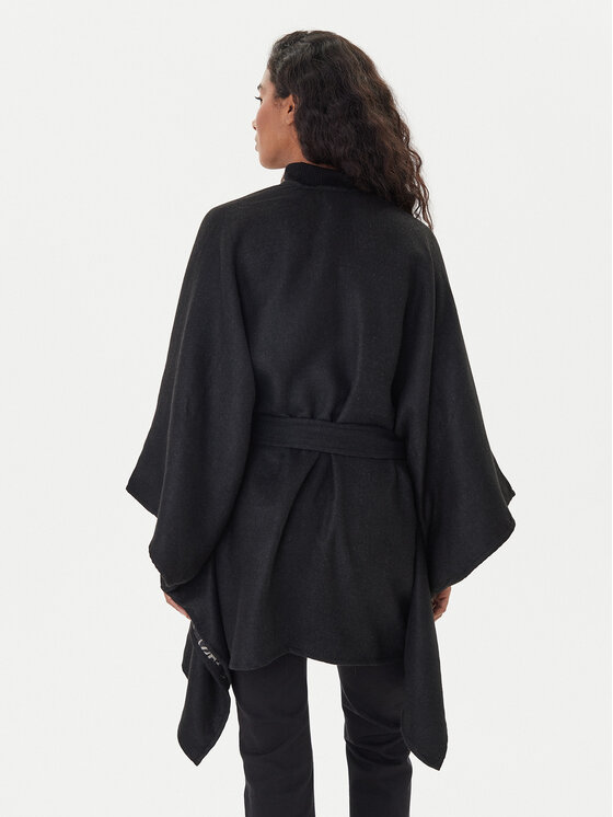 Guess Guess Poncho AW5422 POL03 Schwarz Relaxed Fit