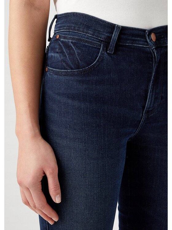 Wrangler Wrangler Jeansy Slim Niebieski Slim Fit