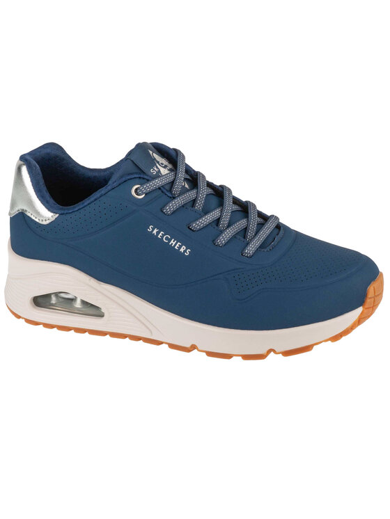 Skechers Skechers Sneakers Uno-Shimmer Away Blu scuro
