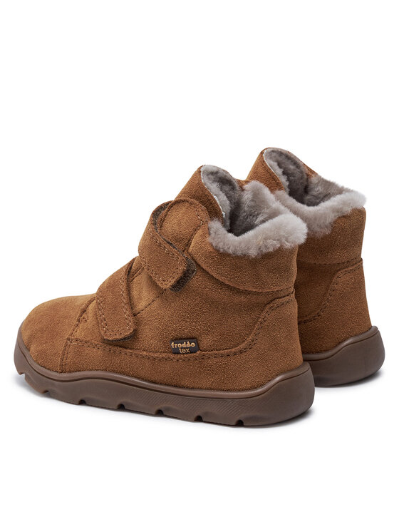 Froddo Froddo Zimski škornji Zeru Tex Furry Barefoot G2110149-2 S Rjava