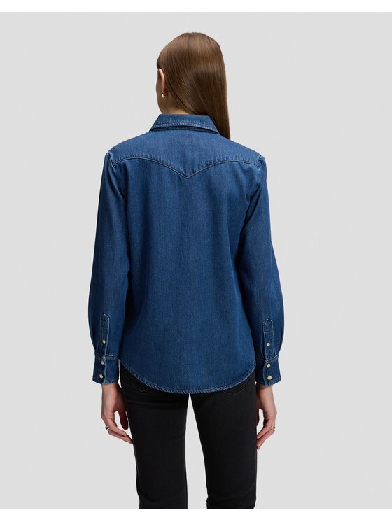 Lee Lee Koszula REGULAR WESTERN SHIRT Niebieski Regular Fit