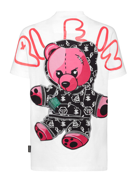 PHILIPP PLEIN PHILIPP PLEIN T-Shirt 30423 Biały Regular Fit