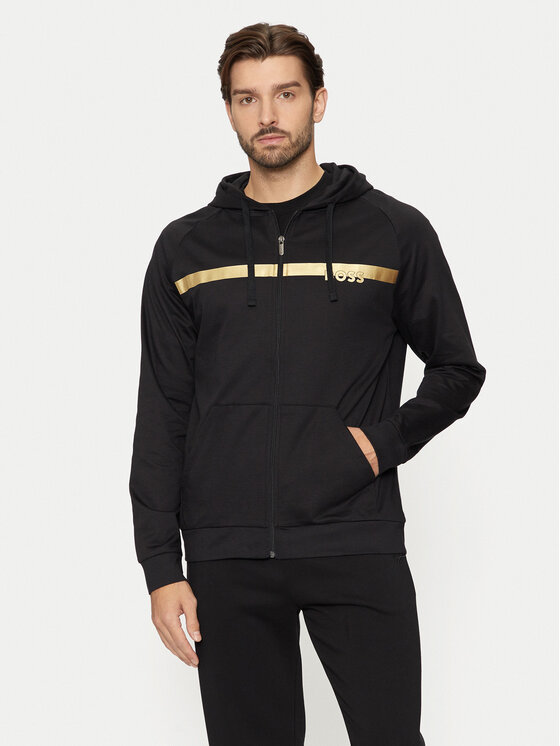 Boss Mikina Authentic 50527451 Čierna Regular Fit