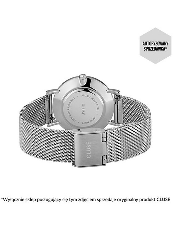 Cluse Cluse Zegarek CW0101203029 Srebrny