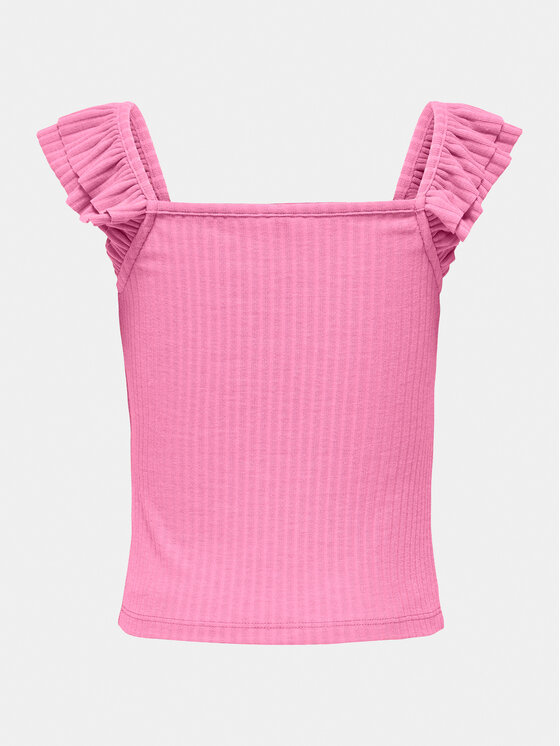 Kids ONLY Kids ONLY Top Nella 15317829 Różowy Slim Fit