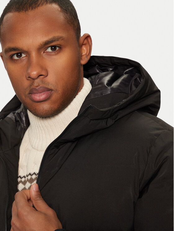 Jack&Jones Jack&Jones Μπουφάν χειμωνιάτικο Payne 12256887 Μαύρο Regular Fit